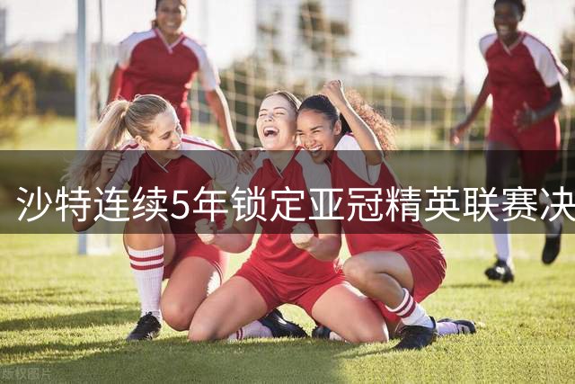 沙特连续5年锁定亚冠精英联赛决赛举办权