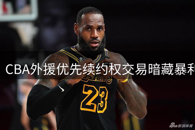 CBA外援优先续约权交易暗藏暴利 弱队数据刷子成抢手货